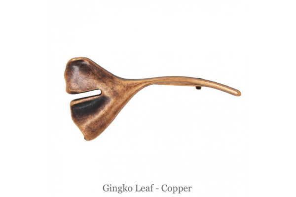 Alfinete  Gingko  - copper