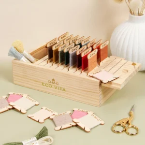 Eco Vita, Caixa em madeira com 24 cartões para meadas