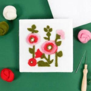 Kit feltragem fácil - Malva-rosas