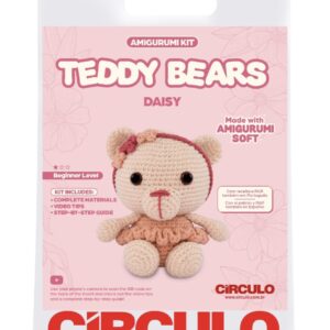 Kit Amigurumi - Teedy Bears -Daisy