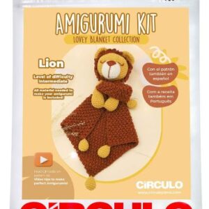 Kit Amigurumi - Doudou leão