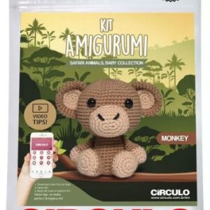 Kit Amigurumi - macaco