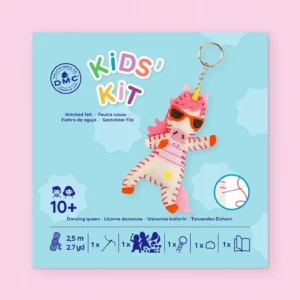 Dancing Queen - Kit costura em feltro para crianças (porta-chaves)